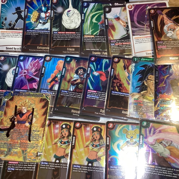 71 Dragon Ball Super Foil card lot of 71 foil cards - Picture 5 of 12